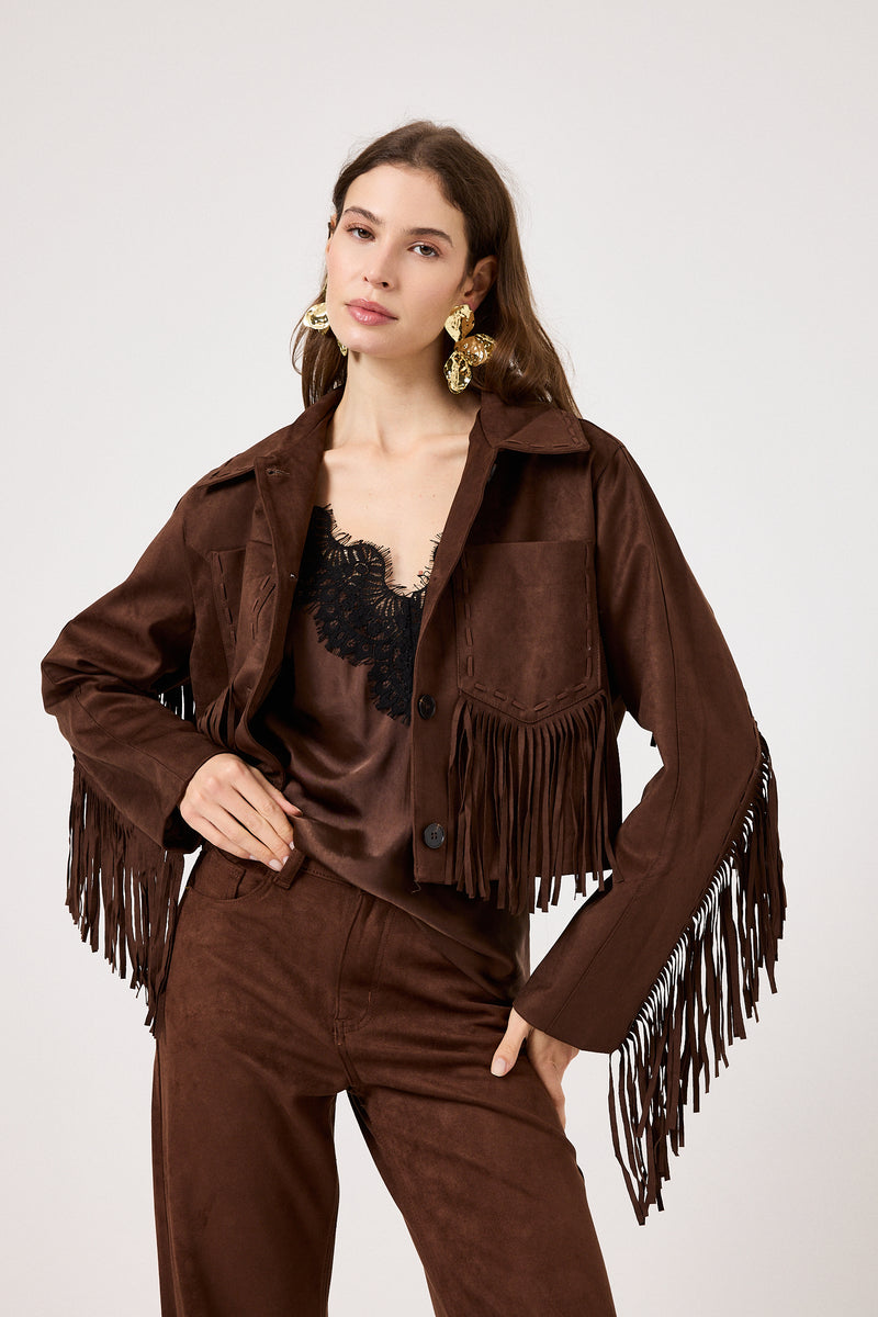 Top inserto in pizzo FEDERICA BI