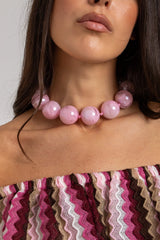Collana rosa FEDERICA BI