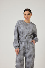 Tuta grigia tie and die FEDERICA BI