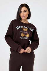 Tuta felpata FEDERICA BI ( due colori )