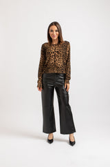 Pantalone nero FEDERICA BI