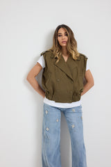 Gilet in cotone FEDERICA BI