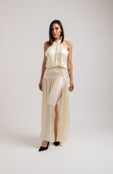 Abito avorio elegante FEDERICA BI