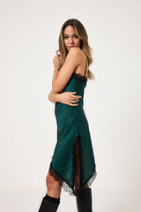 Abito slipdress in raso FEDERICA BI ( vari colori )