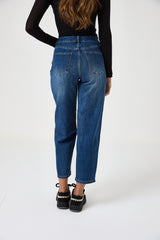 Denim blu elasticizzato charms FEDERICA BI