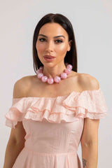 Collana rosa FEDERICA BI
