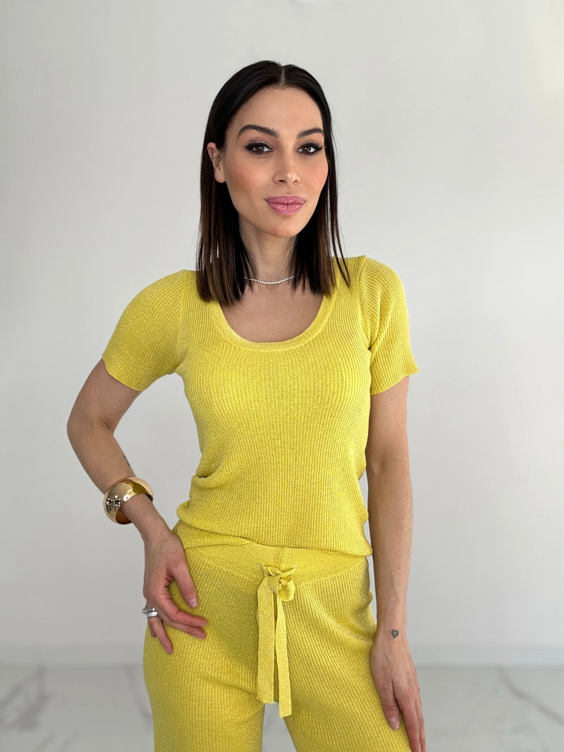 Pantalone lurex vari colori FEDERICA BI