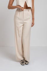 Tailleur beige bottoni FEDERICA BI