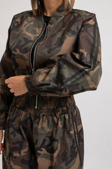 Completo in tecnico camouflage FEDERICA BI