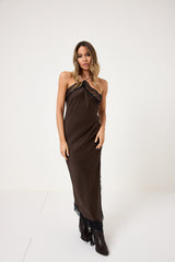 Abito in raso slip dress FEDERICA BI ( vari colori )