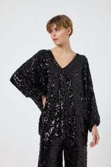 Maglia in paillettes FEDERICA BI