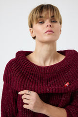 Maglia collo ampio FEDERICA BI