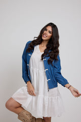 Giacca in denim FEDERICA BI
