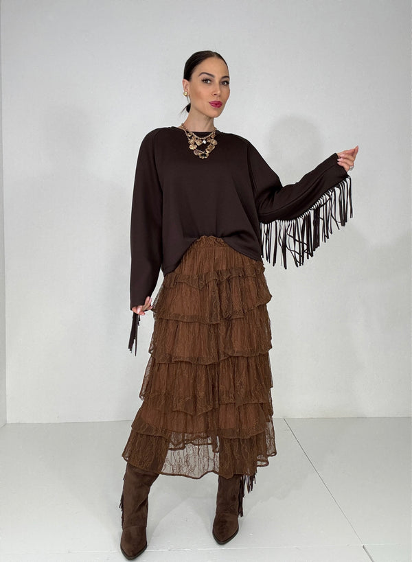 Gonna in pizzo FEDERICA BI