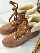 Stivaletto in ecomontone ed ecosuede FEDERICA BI