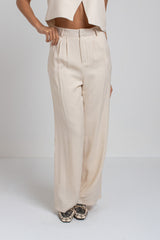 Tailleur beige bottoni FEDERICA BI