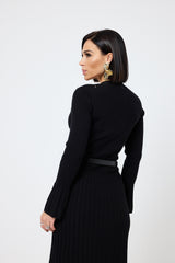 Abito con cintura FEDERICA BI ( vari colori )