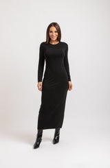 Abito nero cut out FEDERICA BI