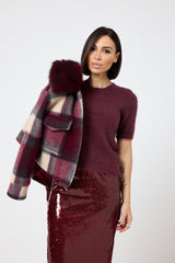 Maglioncino in ciniglia FEDERICA BI ( più colori )