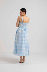 Abito FIOCCO azzurro (capsule DREAM) FEDERICA BI