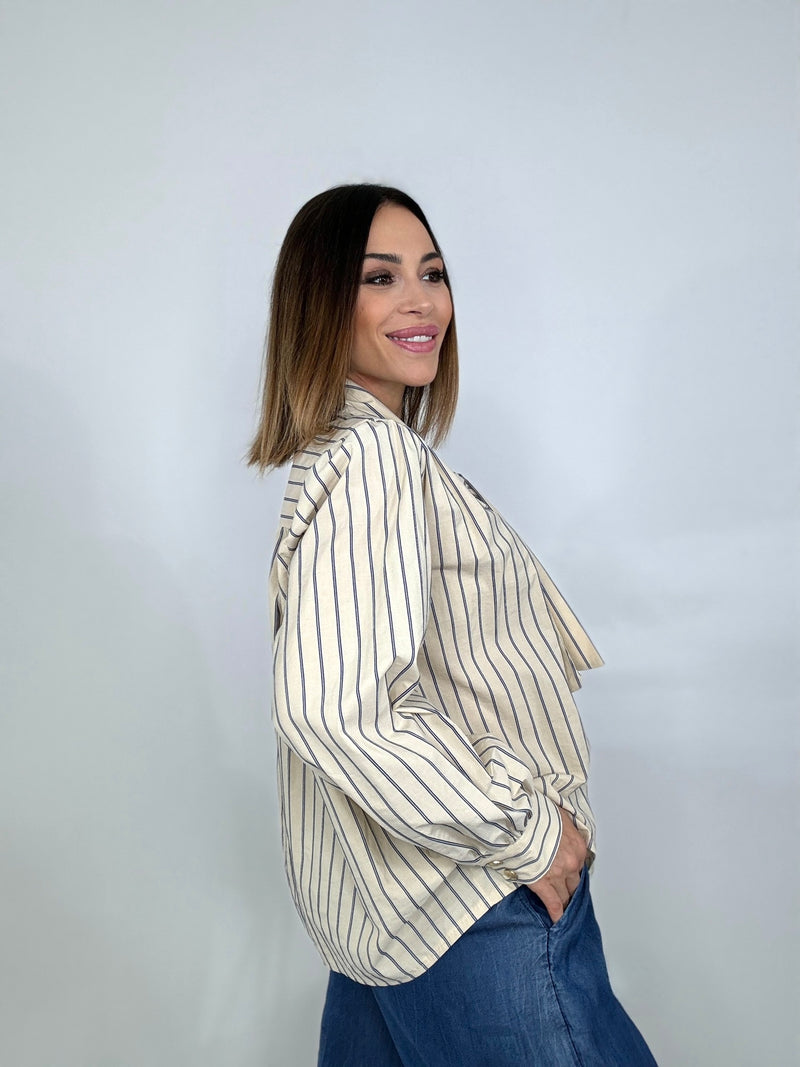 Camicia gessata FEDERICA BI