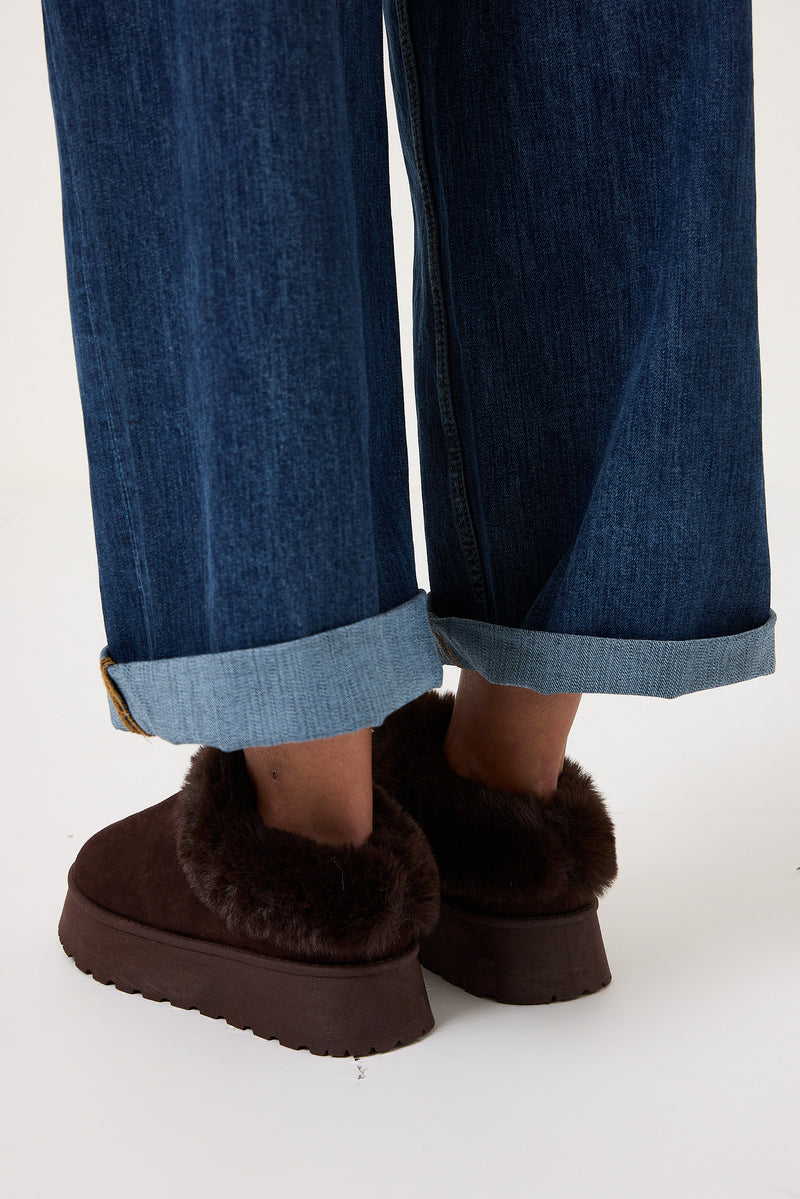 Boot Eskimo moro in ecopelliccia FEDERICA BI