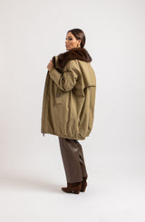 Parka FEDERICA BI interno ecofur