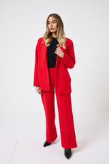 Blazer rosso FEDERICA BI