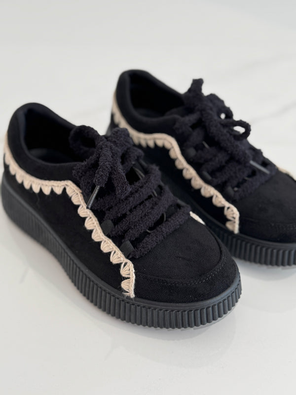 Sneaker nera FEDERICA BI