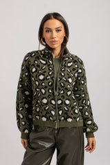 Cardigan zip macu FEDERICA BI