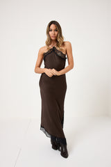 Abito in raso slip dress FEDERICA BI ( vari colori )