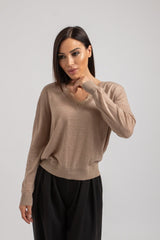Maglia tricot lana e seta FEDERICA BI