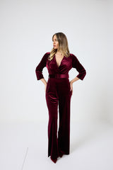 Tuta in velluto FEDERICA BI ( più colori )