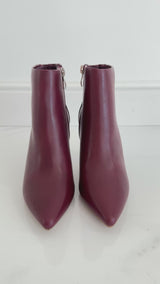 Stivaletto bordeaux FEDERICA BI