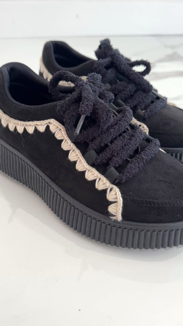 Sneaker nera FEDERICA BI