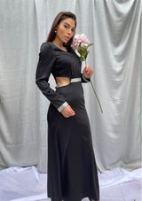 Abito elegante in raso FEDERICA BI