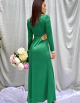 Abito elegante in raso FEDERICA BI