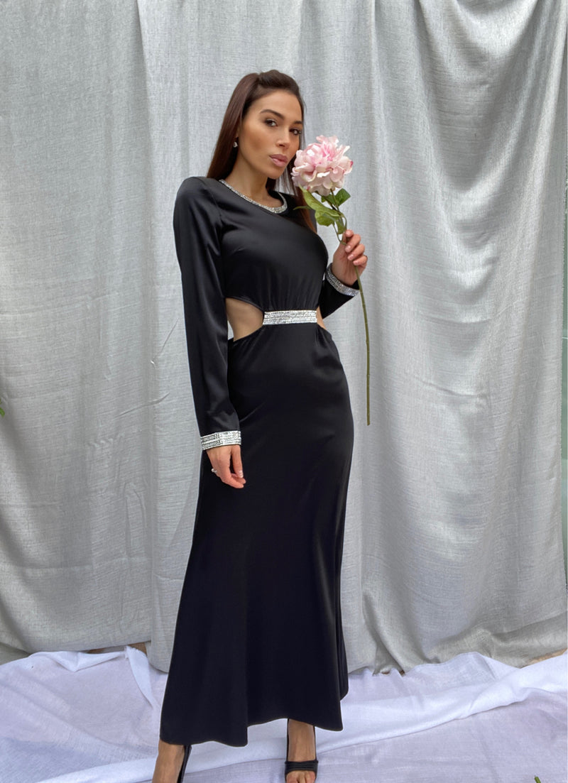 Abito elegante in raso FEDERICA BI